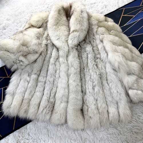 Saga fox blue fur - fox,