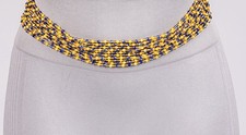 Blue and Yellow  Waist Beads