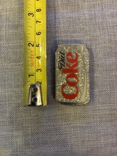 Cocoa Cola diet Coke glitter fridge magnet