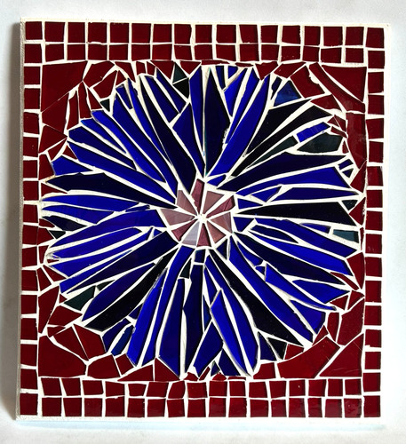 M046 glass mosaic wall art - glass,