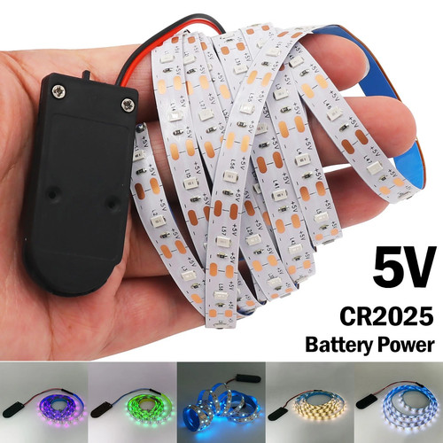 Battery powered led strip - powered,