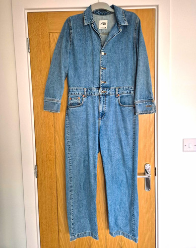Zara denim jumpsuit - ,