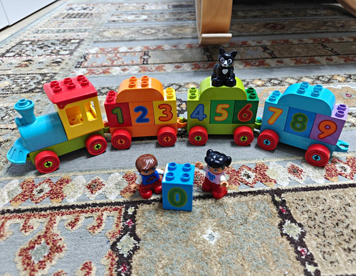 Lego duplo first number - my,
