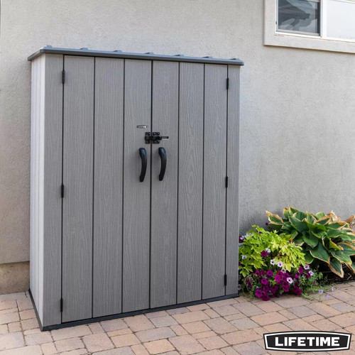 Lifetime vertical storage shed - vertical,