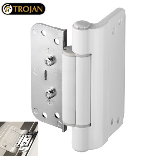 Composite doors hinge - composite, white