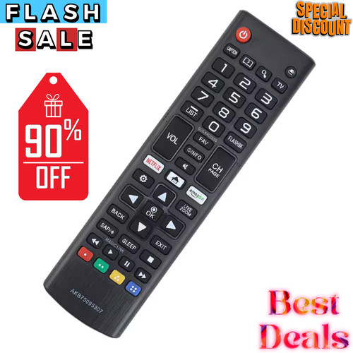 Remote control replacement - lg,