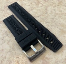 Genuine Tag Heuer Formula 1 ,  F1 BLACK 20mm Rubber Strap.