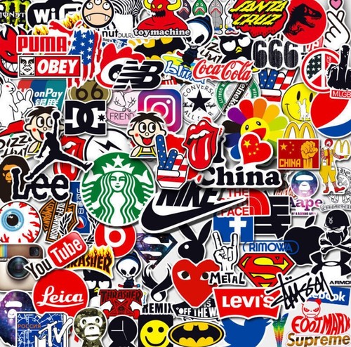 100pcs sticker pack - sticker,