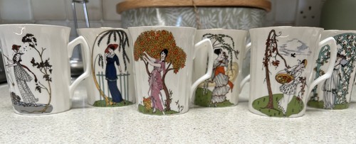 Vintage art deco - vintage, set
