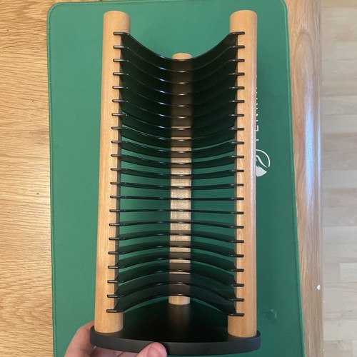 Vintage wood and plastic - and,