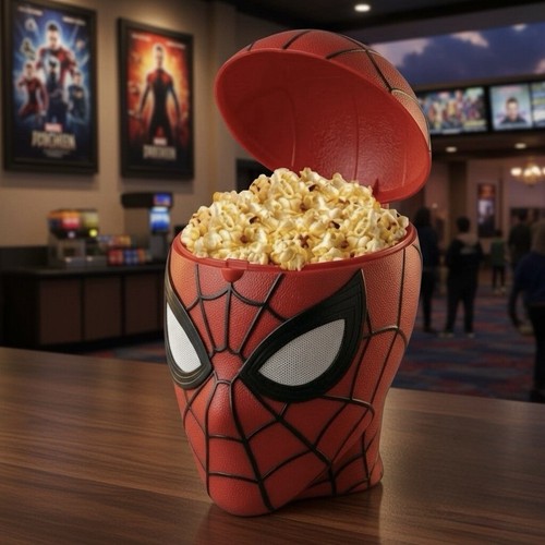 Spiderman popcorn bucket - popcorn, for