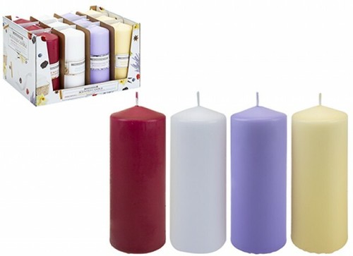 Scented 15cm pillar candles - scented,