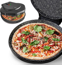 Misterchef Pizza Maker 1450W Ceramic Plates, 12 Inch / 30Cm, 2,3 Metal, Free Rec