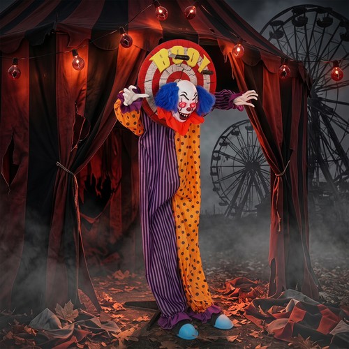 Life size animated clown - animated,