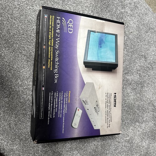 Qed hdmis hdmi 2 - a-hdmis/2, 2-way
