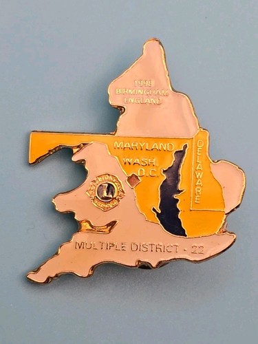 Pin badge lions club - pin,