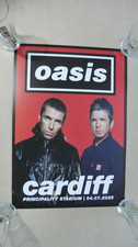 Oasis Official Tour Poster Cardiff 4th July 2025 Live'25 A2 - Near New