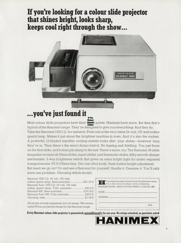 Original 1966 advert - , for
