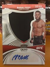 2023 Panini Chronicles Crown Royale UFC RAFAEL FIZIEV RELIC AUTO /99