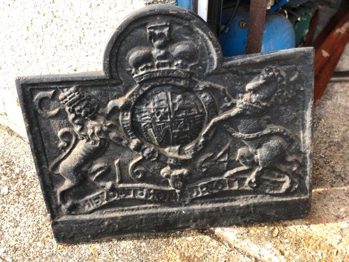 Beautiful fire backing plate