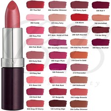 RIMMEL London Lasting Finish Lipstick, Smooth + Creamy, 4g *CHOOSE YOUR SHADE*