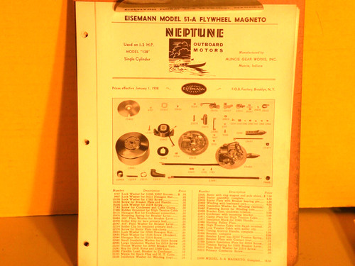 Eisemann magneto neptune - magneto,