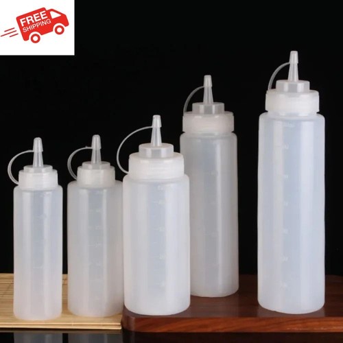 5pcs 240ml plastic clear - 5pcs,