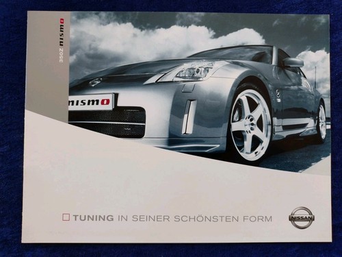 Nissan 350z nismo brochure - nissan,