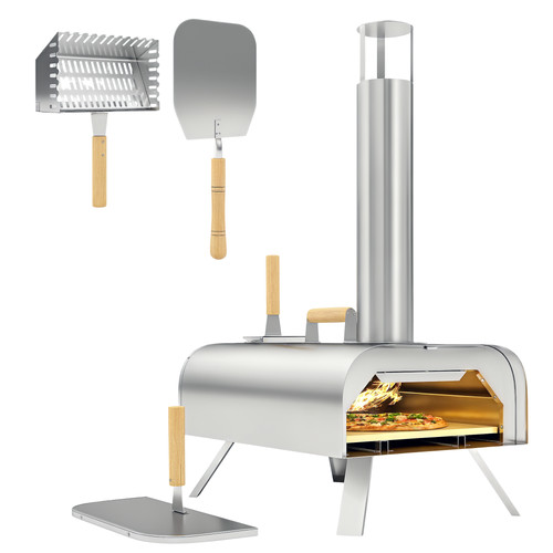 Outsunny portable wood pellet - outsunny,