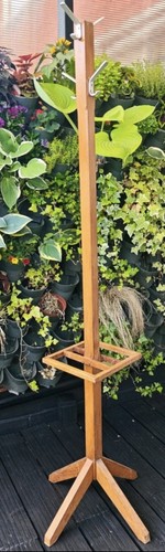 Vintage mid century teak - mid, coat