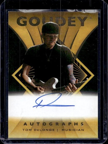 Tom delonge card auto - on,