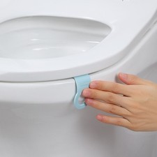  8 Pcs Avoid Touching Toilet Cover Handle Seat Lifter Cushion Lid