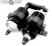 Sytec OTP 044 Fuel Pump and Bosch Filter Assembly (AN-8 In , AN-6 Out) In BLACK