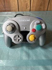 Nintendo GameCube Controller Gray Platinum Silver OEM Original Authentic DOL-003
