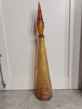 Vintage Empoli Glass Genie