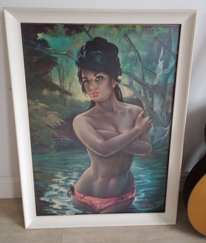 Lynch tina original framed - original,