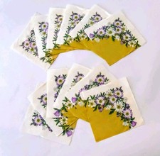Set of 12 Paper Decoupage