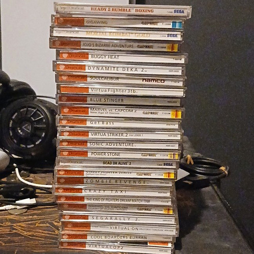 Dreamcast games all discs - 25,