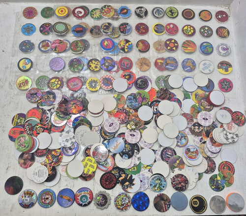 Huge lot vintage pogs - vintage,