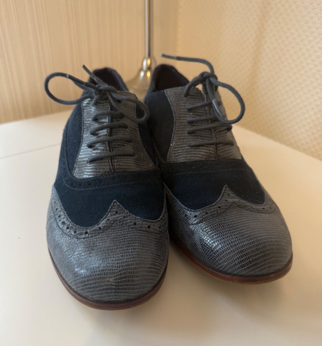 Clarks womens navy leather - , and