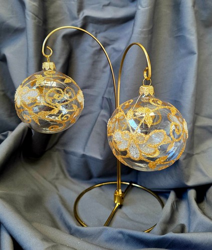 Hand painted mouth blown glass - hand,