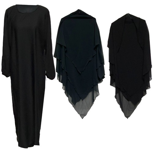 Women layer khimar jilbab and - women,