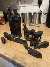 Wooden Hand Carved Nativity