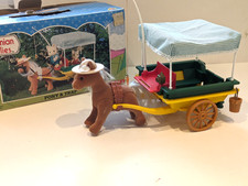Sylvanian Families TOMY Pony And Trap Boxed