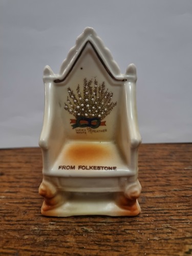 Lucky white heather chair - white, from