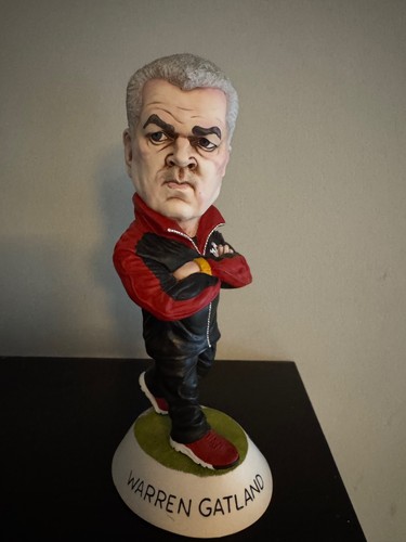 Warren gatland signed grogg - gatland,