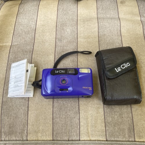 Clic vintage camera purple - vintage,