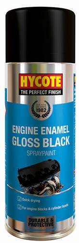 Hycote gloss black engine - hycote,