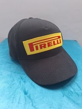 Pirelli Racing Black Cap Logo