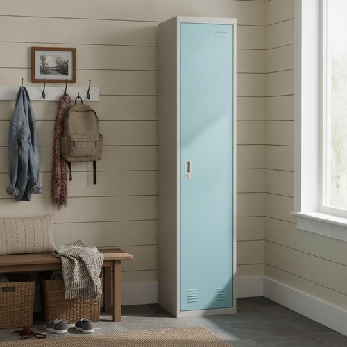 Metal storage locker steel - metal,